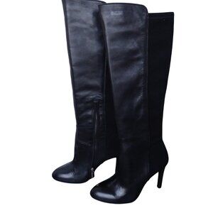Vince Camuto "Calle" Leather Knee High Black Boots- 8M